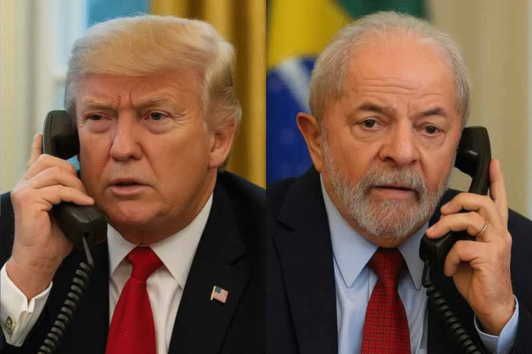 Trump diz que Lula poderá ligar para ele “quando quiser”!