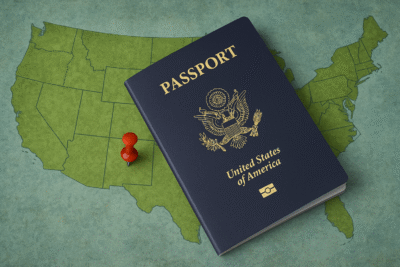 morar nos Estados Unidos